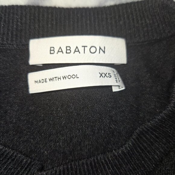 2/$20 Babaton Aritzia Wool Blend Sweater Black in Size XXS - Picture 7 of 14